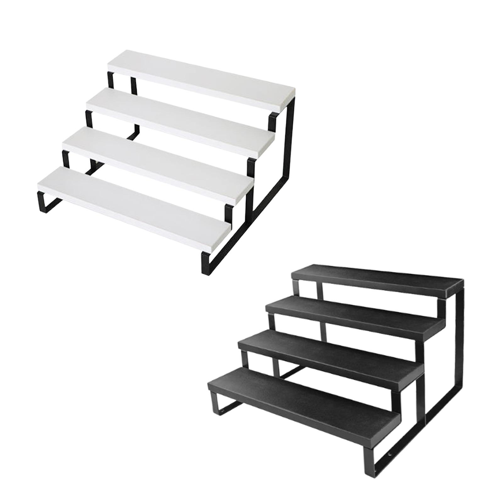 Display Risers Set - 4 Katlı Raf Standı Demir Parfüm