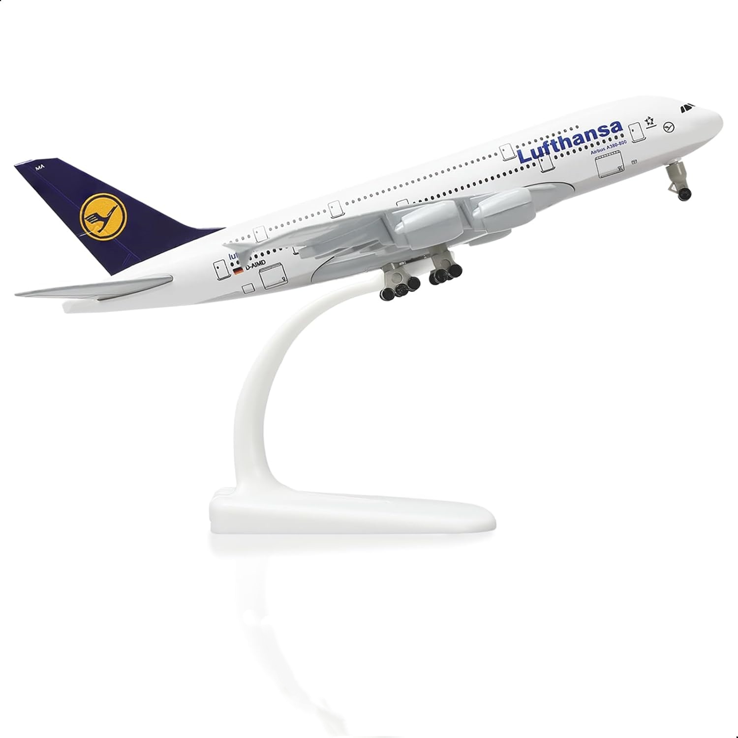 Model Airplane Plastic - Oyuncak uçaklar A380 Alman 1/300 ölçekli