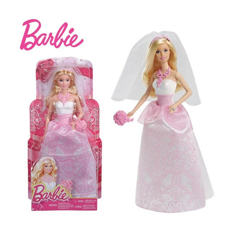 Mattel Toy Barbie - Orijinal Mattel Barbie Gelin Bebek, Kız