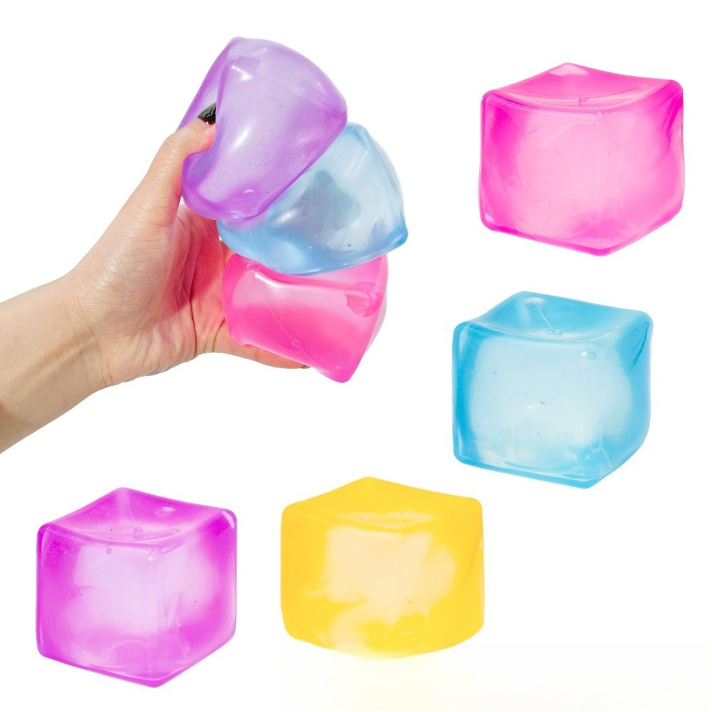 Fidget Cube Original - Yumuşak Buz Küpü Stres Topu, Yetişkinler