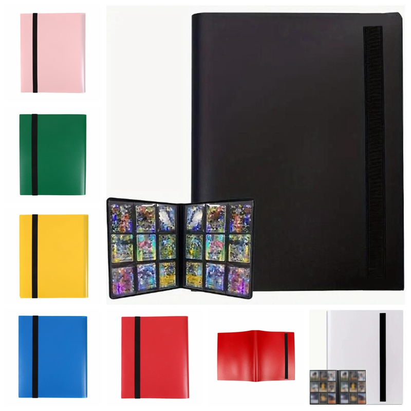 Pokemon Binder Card - Şeffaf Izgaralı Cep Albümü 4/9/12 Yuvalı