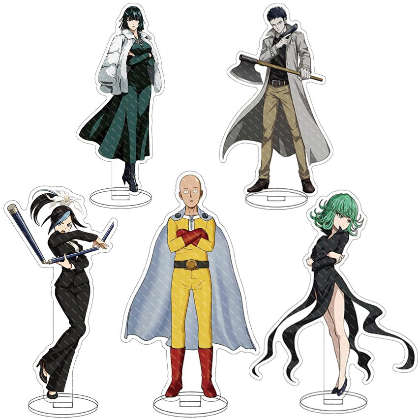 Figma Stand Set - 16CM Anime Akrilik Stand One-Punch Man