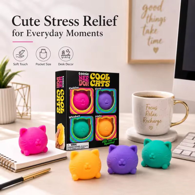 Trend Olan Needoh Mini 4'lü Pa - Fidget Cube Original incelemesi ve fiyatı