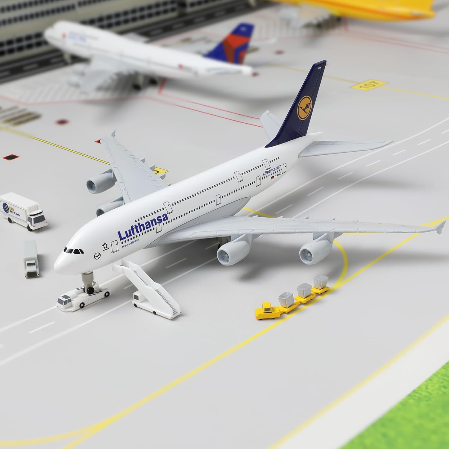 Oyuncak uçaklar A380 Alman 1/3 - Model Airplane Plastic incelemesi ve fiyatı