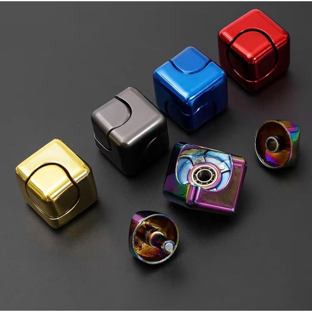 Renkli Dönen Metal Küp Döndürü - Fidget Cube Original incelemesi ve fiyatı