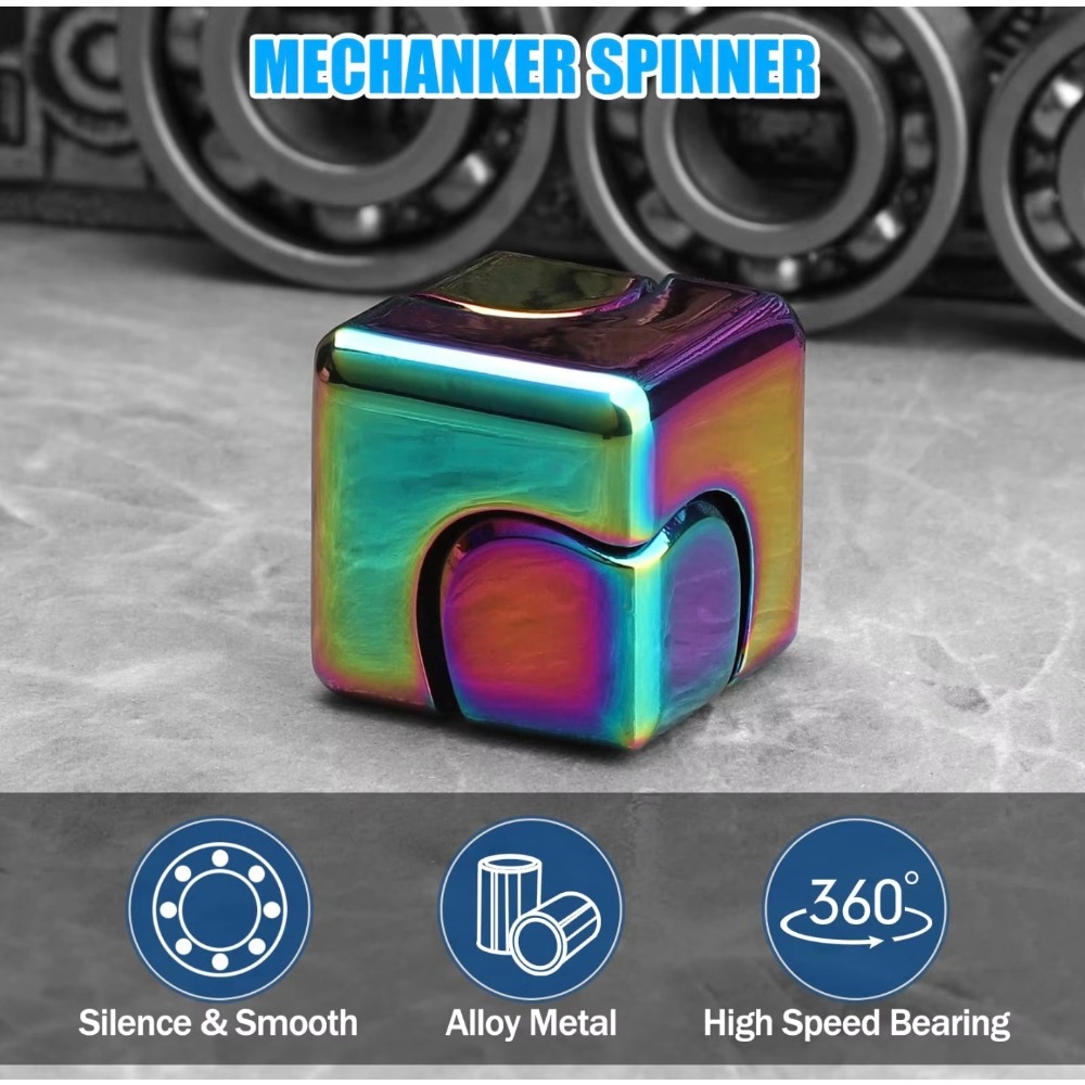Renkli Dönen Metal Küp Döndürü - Fidget Cube Original incelemesi ve fiyatı