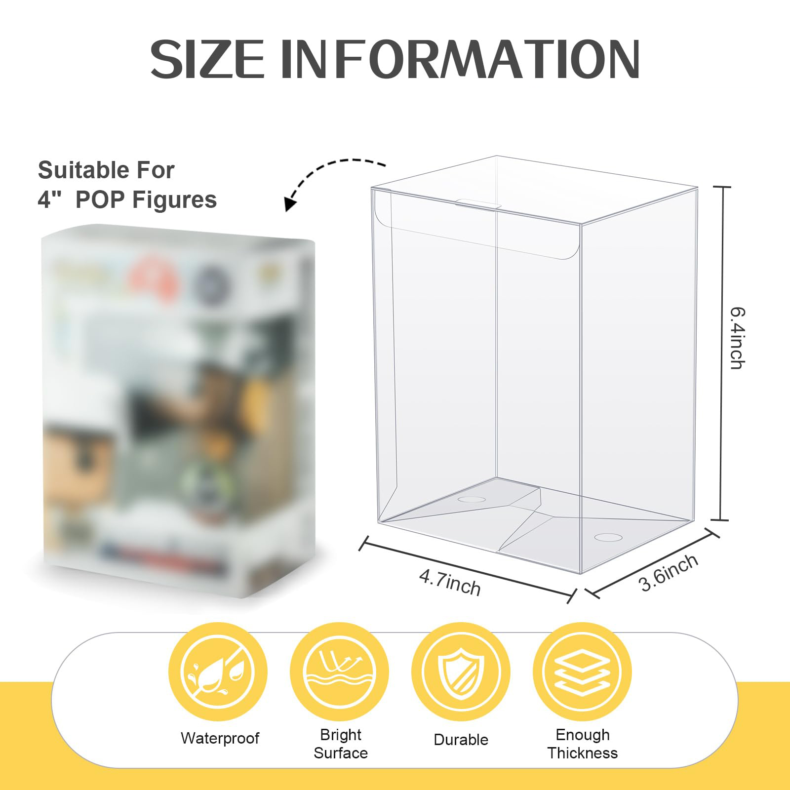 4 İnç Funko Pop Vinil Figürler - Funko Pop Protector incelemesi ve fiyatı